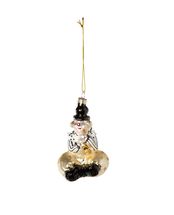 Cosy @Home Christmas Bauble Clown Gold