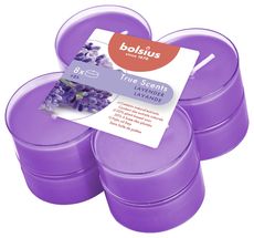 Bolsius Maxi Tea Lights True Scents Lavender - Pack of 8
