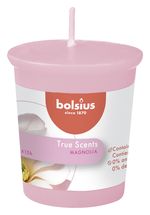 Bolsius Scented Candle / Refill - for candle holder - True Scents Magnolia - 5 cm / ø 4.5 cm