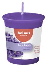 Bolsius Scented Candle / Refill - for candle holder - True Scents Lavender - 5 cm / ø 4.5 cm