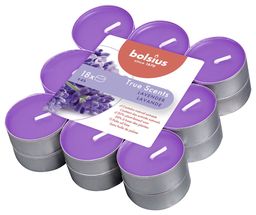 Bolsius Tea Lights True Scents Lavender 18 Pieces