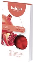 Bolsius Wax Melts True Scents Pomegranate - Pack of 6
