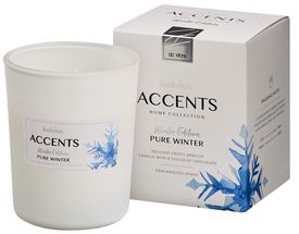 Bolsius Scented Candle in Glass Accents Pure Winter 100/80 mm