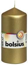 Bolsius Pillar Candle Cello Gold 120/60 mm