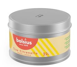 Bolsius Scented Candle in Tin True Citronella - 5 cm / ø 9 cm