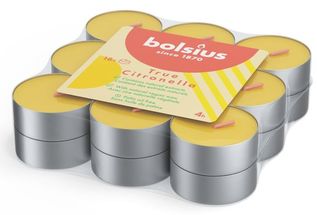 Bolsius Tea Lights True Citronella - 18 pieces