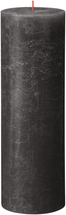 Bolsius Pillar Candle Rustic Stormy Grey - 30 cm / ø 10 cm