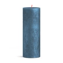 Bolsius Pillar Candle Shimmer Blue - 19 cm / ø 7 cm