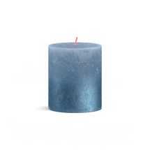 Bolsius Pillar Candle Sunset Sky Blue - 8 cm / 7 cm