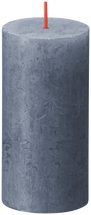 Bolsius Pillar Candle Rustic Twilight Blue - 10 cm / ø 5 cm