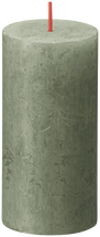 
Bolsius Pillar Candle Rustic Fresh Olive - 10 cm / ø 5 cm