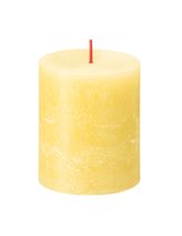 Bolsius Pillar Candle Rustic Sunny Yellow - 8 cm / ø 7 cm