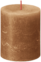 Bolsius Pillar Candle Rustic Spice Brown - 8 cm / ø 7 cm