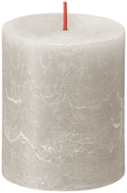 
Bolsius Pillar Candle Rustic Sandy Grey - 8 cm / ø 7 cm