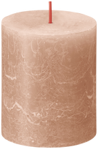Bolsius Pillar Candle Rustic Creamy Caramel - 8 cm / ø 7 cm