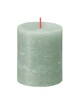 Bolsius Pillar Candle Rustic Jade Green - 8 cm / ø 7 cm