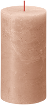 Bolsius Pillar Candle Rustic Creamy Caramel - 13 cm / ø 7 cm