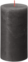 
Bolsius Pillar Candle Rustic Stormy Grey - 13 cm / ø 7 cm