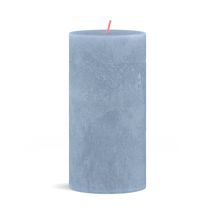 Bolsius Pillar Candle Rustic Sky Blue - 13 cm / ø 7 cm