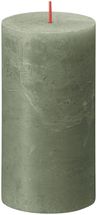 Bolsius Pillar Candle Rustic Fresh Olive - 13 cm / ø 7 cm