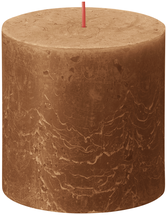 Bolsius Pillar Candle Rustic Spice Brown 100/100 mm
