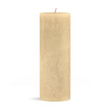 
Bolsius Pillar Candle Rustic Oat Beige - 19 cm / ø 7 cm