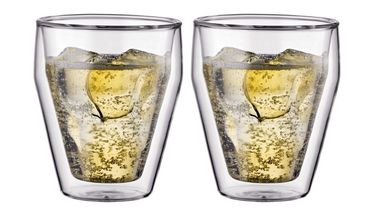 Bodum Double-Walled Glass Mugs Titlis 250 ml - Set of 2