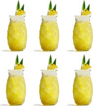 CasaLupo Cocktail Glass / Tiki Pineapple Glass 400 ml - 6 Pieces