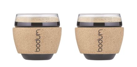 Bodum Glasses Pavina with Cork Sleeve 350 ml - Set of 2