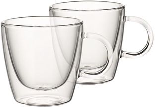 Villeroy &amp; Boch Double-Walled Glasses Artesano Hot &amp; Cold Beverages - 220 ml - 2 Pieces - With Handle