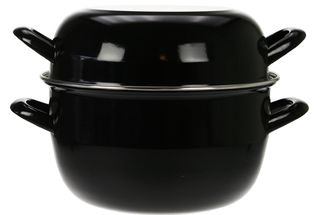 Cosy & Trendy Mussel Pot Black 24 cm