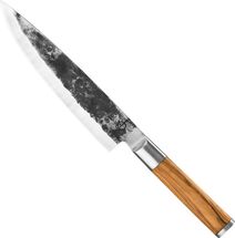 Forged Chefs Knife Olive 20 cm
