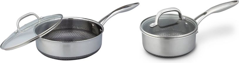 Westinghouse Pan Set Black Signature (Cooking Pan + Snack Pan) ø 24cm - Induction and all other heat sources