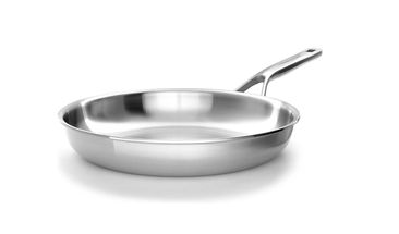 KitchenAid Frying Pan Multi-Ply Stainless Steel - ø 24 cm - without non-stick coating