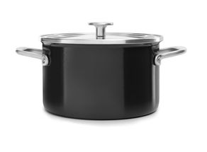 KitchenAid Cooking Pot Steel Core Enameled Onyx Black - ø 20 cm / 3.7 Liter