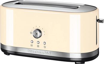 KitchenAid Long Slot Toaster - Almond Cream - 5KMT4116EAC