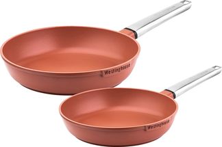 Westinghouse Frying Pan Set Performance ø 24 and 28 cm - Red - Induction and all other heat sources