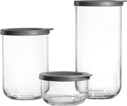 Ritzenhoff &amp; Breker Glass Storage Jars - 3 Piece