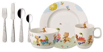 Villeroy &amp; Boch Children's Tableware Hungry as a Bear 7-Piece