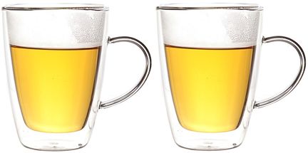 Cosy & Trendy Double-Walled Glass Mugs 250 ml - Set of 2