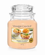 Yankee Candle Medium Mango Ice Cream - 13 cm / ø 11 cm