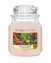 Yankee Candle Medium Tranquil Garden - 13 cm / ø 11 cm