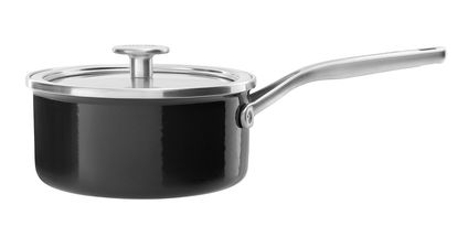 KitchenAid Saucepan Steel Core Enameled Onyx Black - ø 20 cm / 2.4 Liter