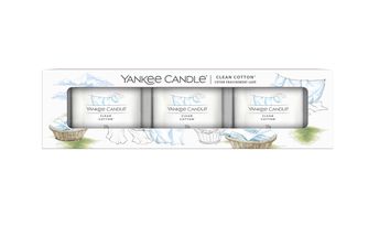Yankee Candle Gift Set Clean Cotton - 3 Pieces