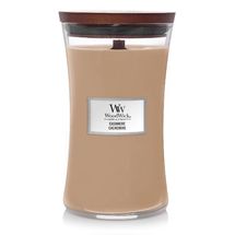 WoodWick Scented Candle Large Cashmere - 18 cm / ø 10 cm