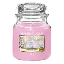 Yankee Candle Medium Snowflake Kisses - 13 cm / ø 11 cm
