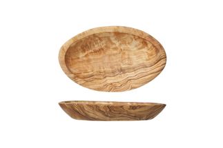 Cosy &amp; Trendy Dish Oval Olive Wood 17 cm