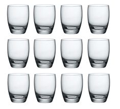 Bormioli Water Glasses Fiore 300 ml - Set of 12