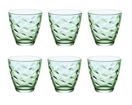 Bormioli Rocco Glass Flora Green 250 ml - 6 Pieces