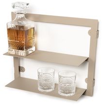 
Blackwell Wall Rack - with 2 layers - Champagne
